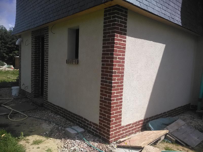 Maçon mur de soutènement à Honfleur