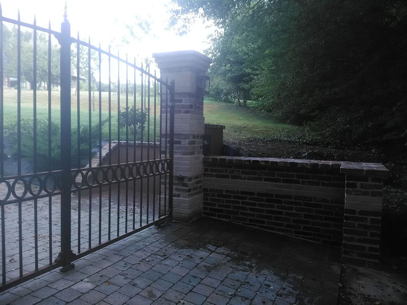 Maçon mur de soutènement Pont-Audemer