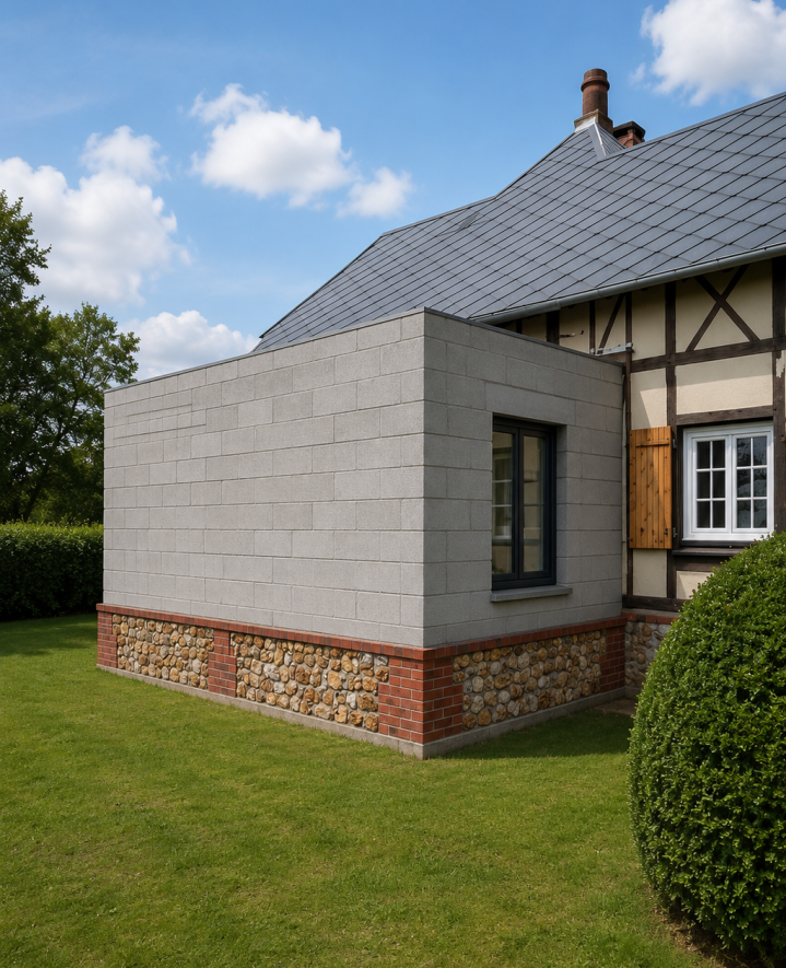  Agrandissement maison Épaignes