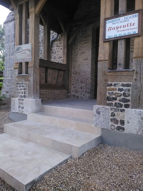 Pose de carrelage Pont-Audemer